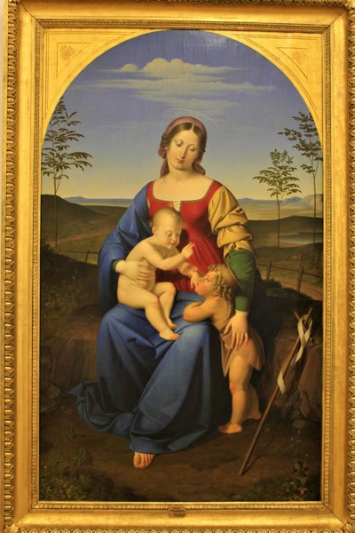 Maria mit Jesus und Johannes dem Täufer von Anton Psenner